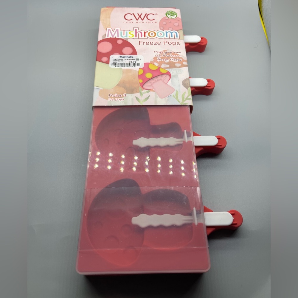 CWC Mushroom Freeze Pops Mold, NWT - Picture 5 of 7